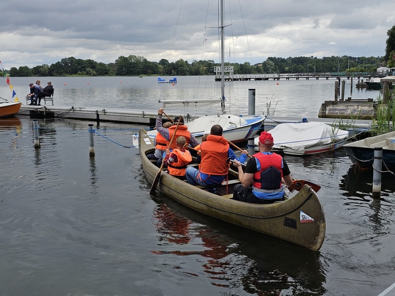 Aktive Mitglieder beim Wassersport